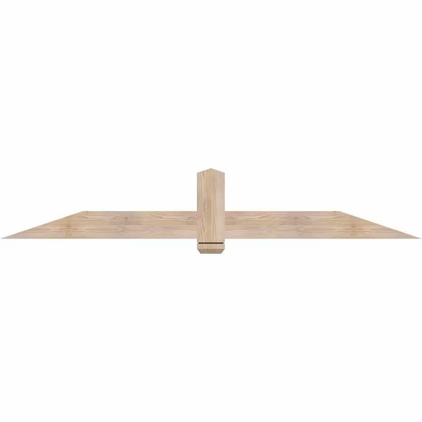Eugene Smooth Timber Gable Bracket, Douglas Fir, 84